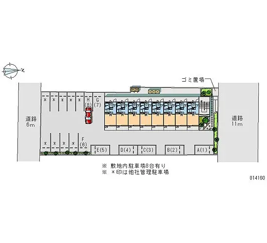 ★手数料０円★相模原市中央区東淵野辺５丁目　月極駐車場（LP）